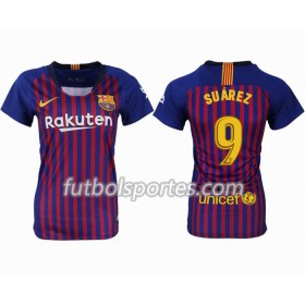 Camisetas FC Barcelona SUAREZ 9 Mujer Primera Equipacion 2018/2019